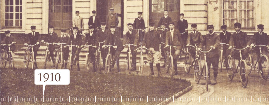 Collège de garçons d'Arras - Division de cyclistes